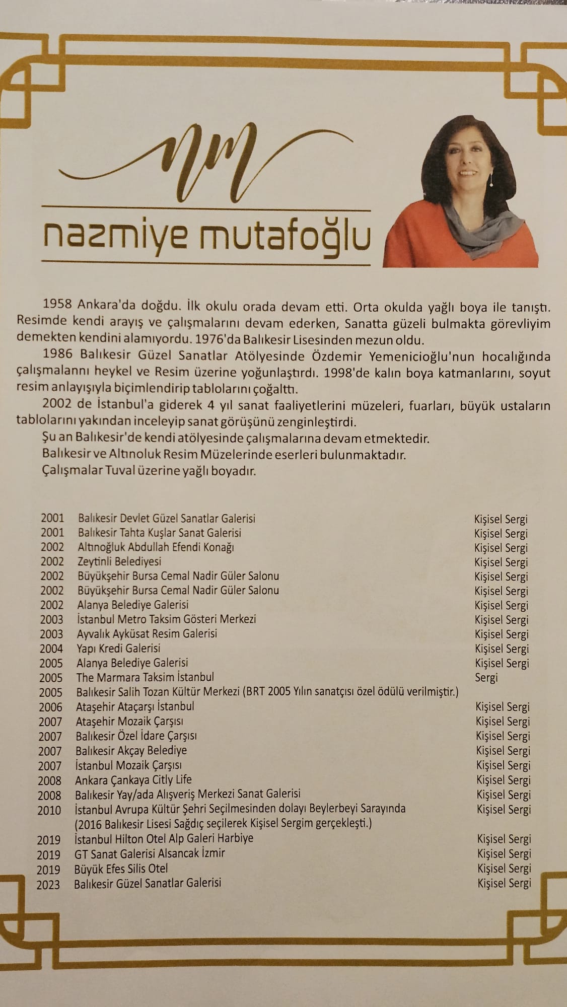 Nazmiye MUTAFOĞLU